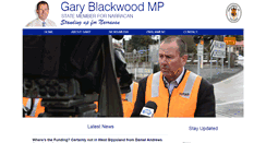Desktop Screenshot of garyblackwood.com.au